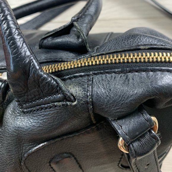 SEE BY CHLOE ‘KAY' BLACK LEATHER SHOULDER BAG - Picture 9 of 16